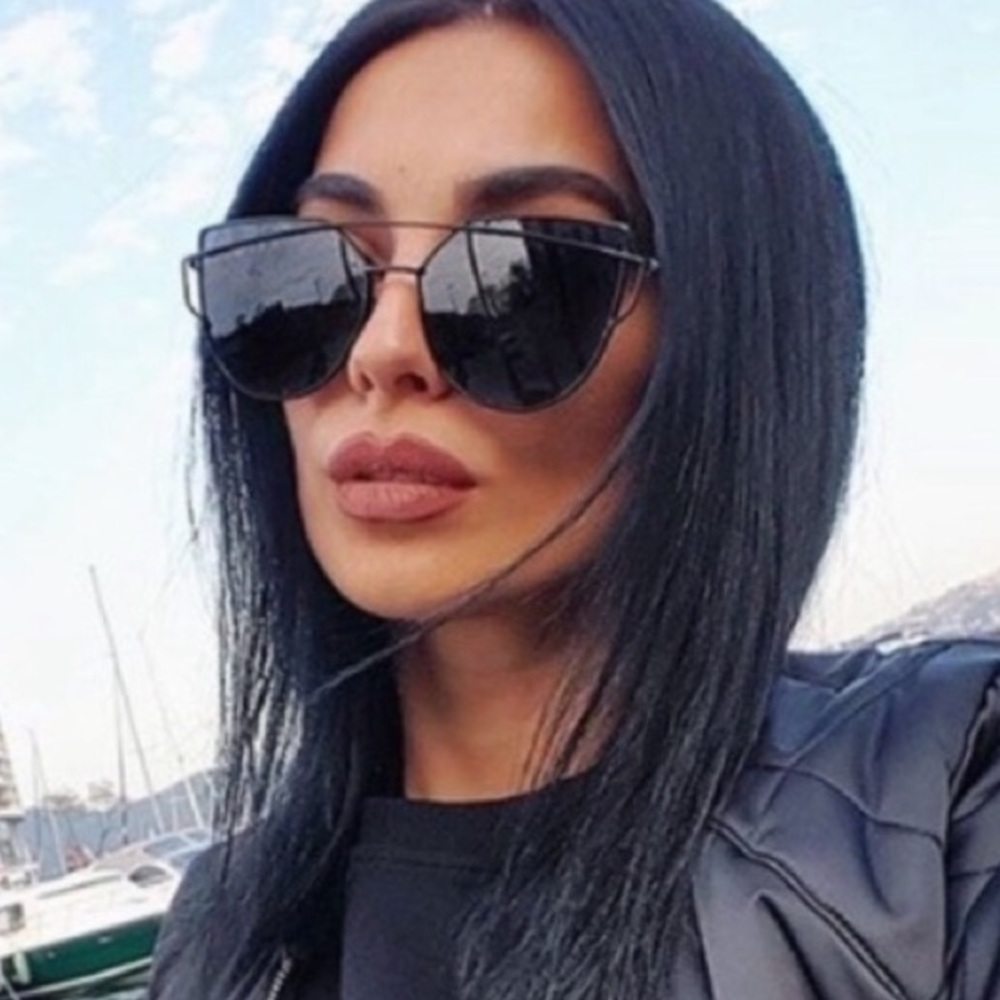 Mirror Black Sunglasses